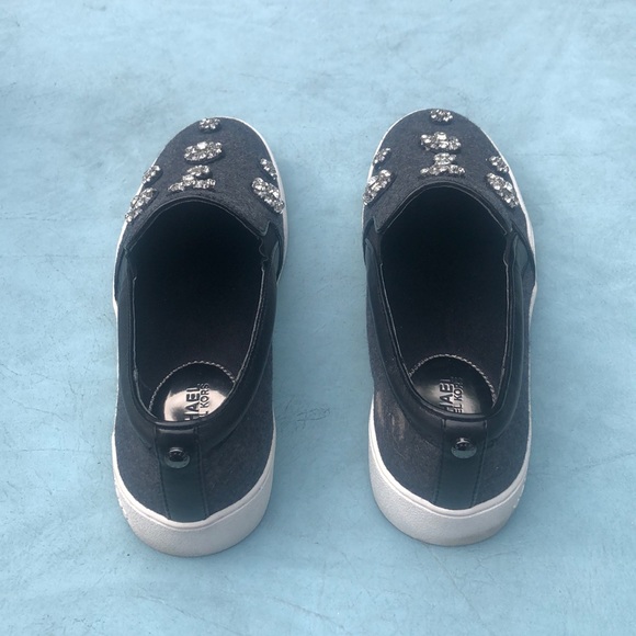 WORN ONCE! Michael Kors Slip On Sneakers - Picture 3 of 4
